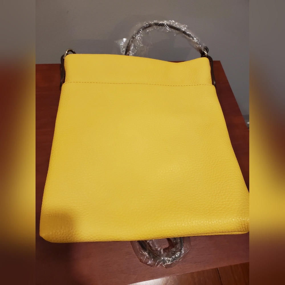 Dooney & Bourke Yellow Crossbody Bag - Picture 7 of 8